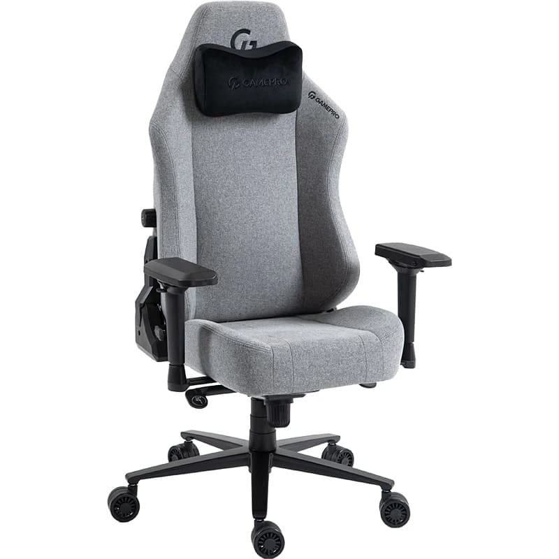 Крісло для геймерів GamePro GC775G Fabric Gray