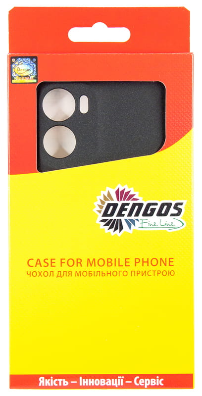 Чохол-накладка Dengos Carbon для Motorola Moto G05 Black (DG-TPU-CRBN-246)