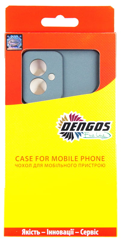 Чeхол-накладка Dengos Carbon для Motorola Moto G55 Grey (DG-TPU-CRBN-249)