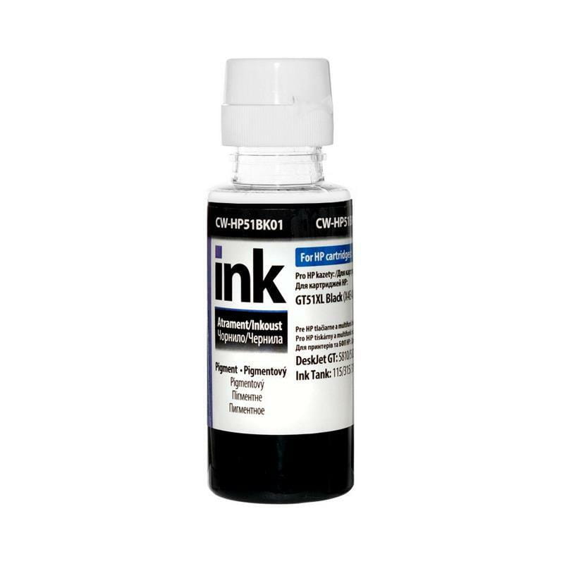 Чорнило ColorWay HP Ink Tank 115/315/415 (Black Pigment) (ColorWay-HP51BK01) 100мл