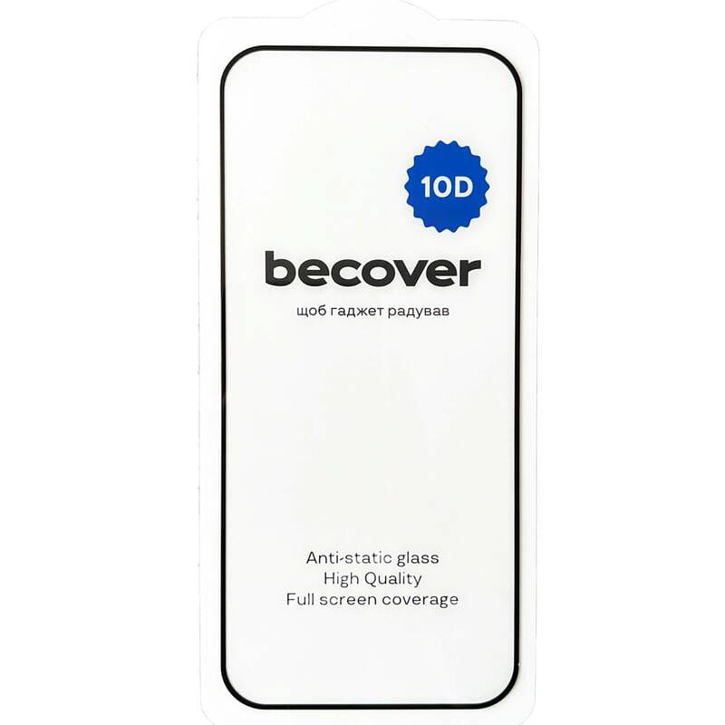 Захисне скло BeCover для Google Pixel 10/10 Pro 10D Black (713672)