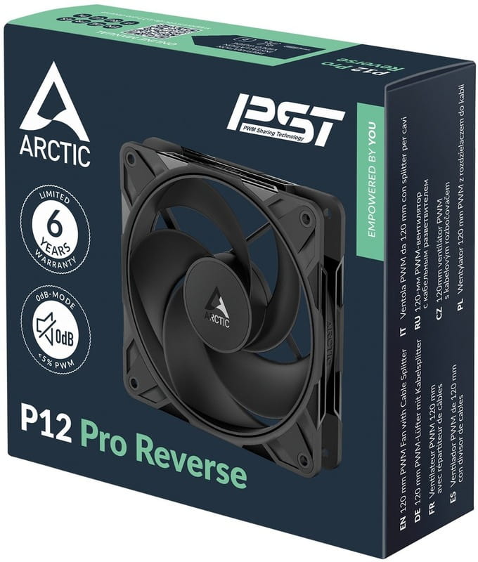 Вентилятор Arctic P14 Pro Reverse Black - 3 Pack (ACFAN00330A)
