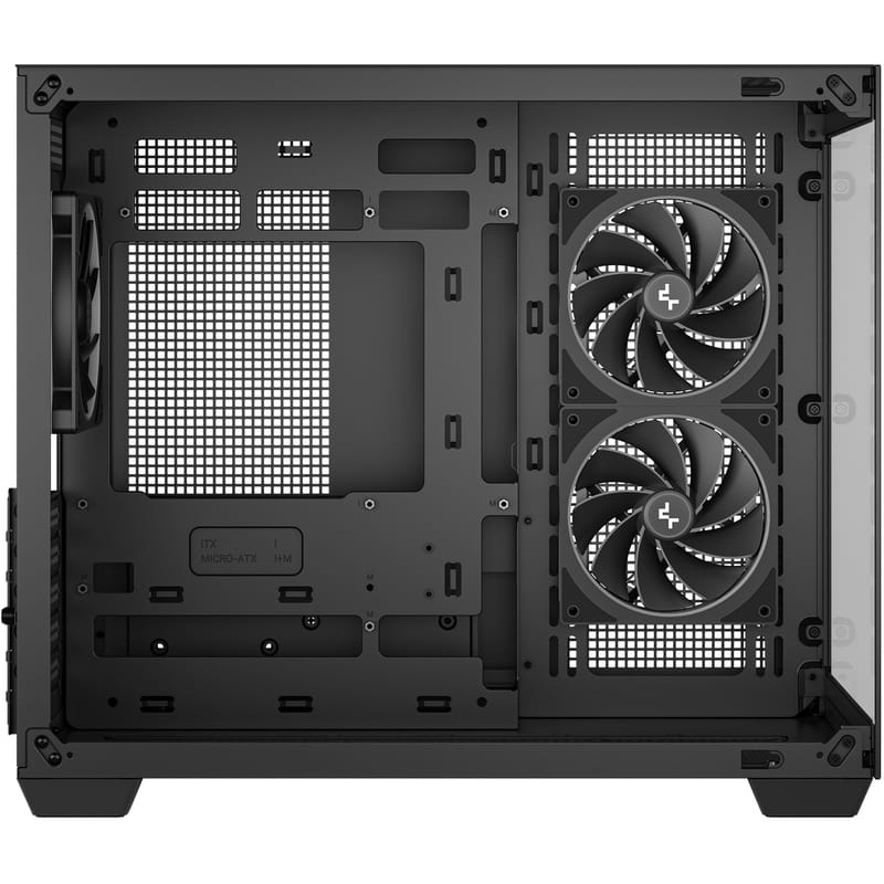 Корпус DeepCool CG330 3F Black (R-CG330-BKNGM3-G) без БЖ