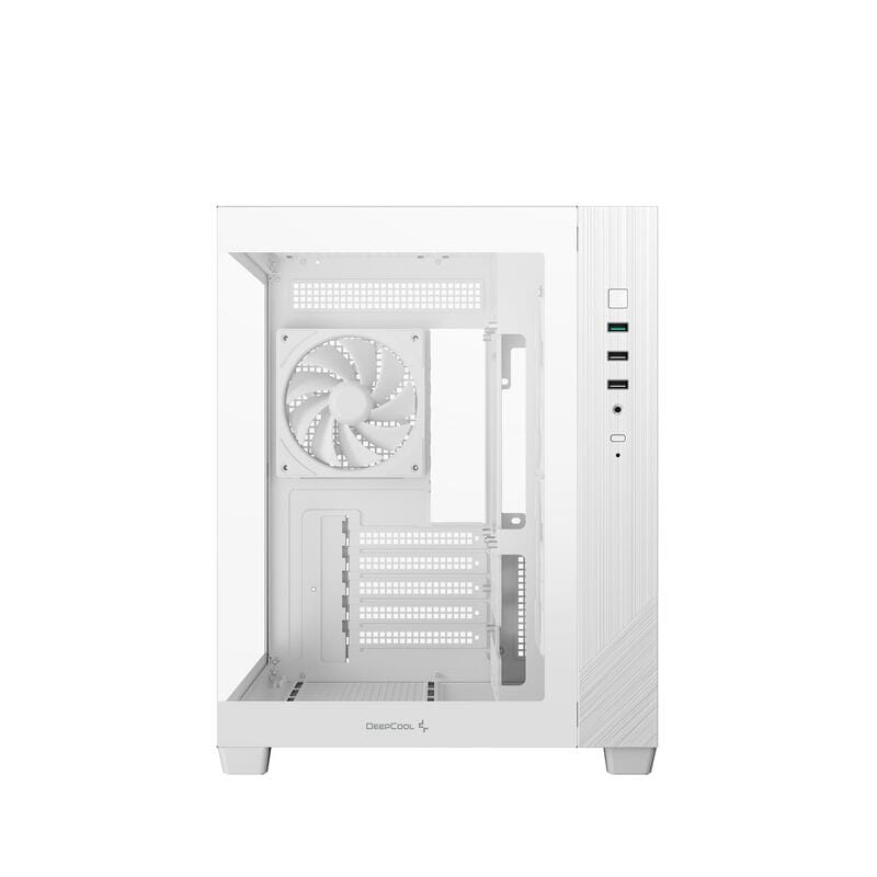 Корпус DeepCool CG330 3F White (R-CG330-WHNGM3-G) без БЖ