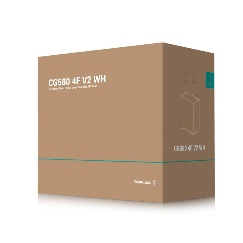Корпус DeepCool CG580 4F V2 White (R-CG580-WHADA4-G-2) без БЖ