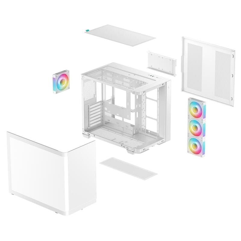 Корпус DeepCool CG530U 4F White (R-CG530U-WHAGA4-G) без БЖ