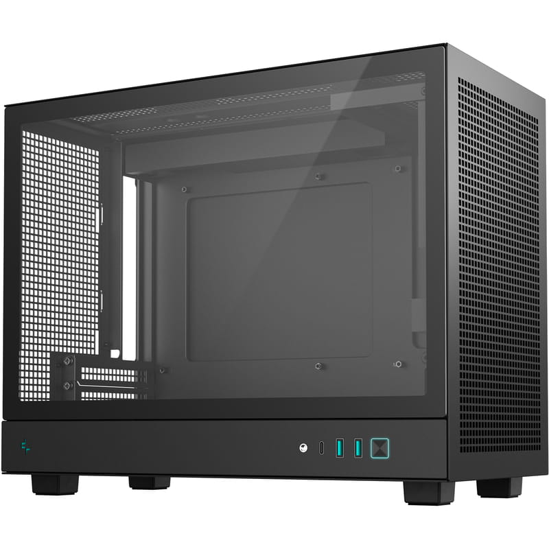 Корпус DeepCool CH160 Plus Black (R-CH160-BKNGM0-G) без БП