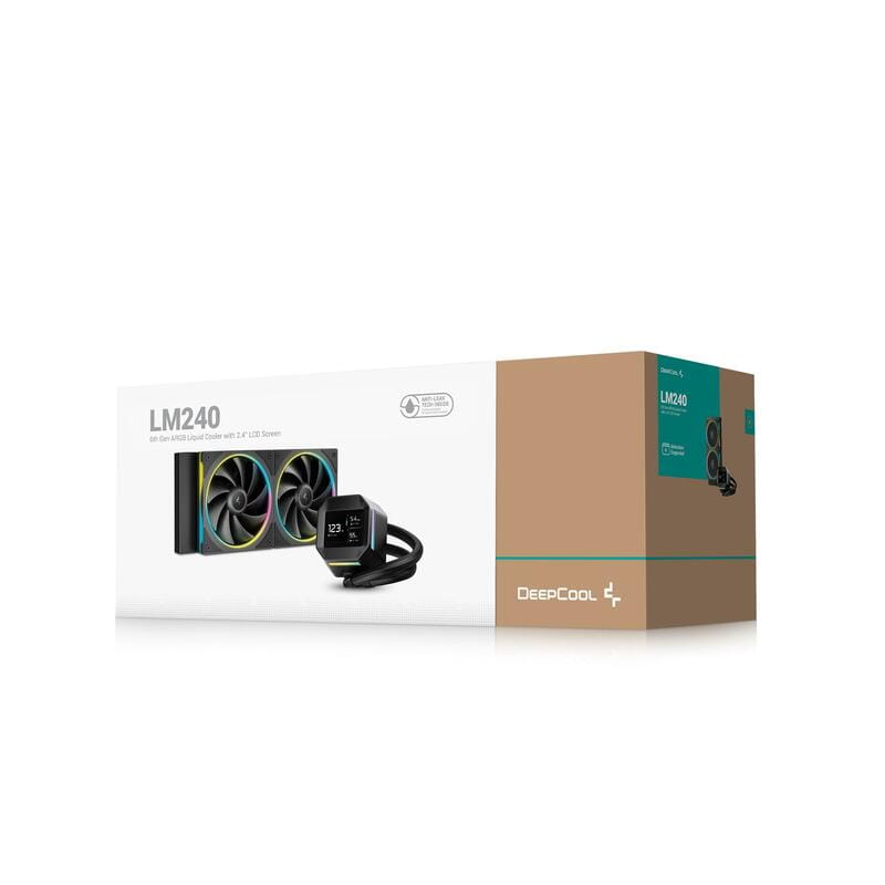 Система водяного охлаждения DeepCool LM240 Black (R-LM240-BKDMMC-1)