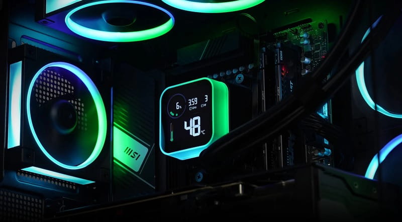 Система водяного охлаждения DeepCool LQ360 Ultra ARGB Black (R-LQ360-BKASMC-G-1)