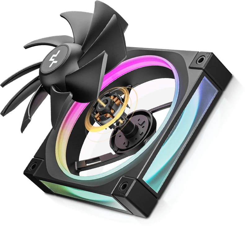 Система водяного охлаждения DeepCool LQ360 Ultra ARGB Black (R-LQ360-BKASMC-G-1)