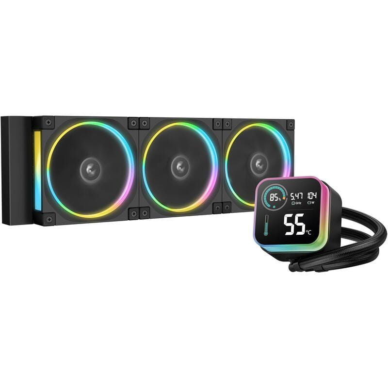 Система водяного охлаждения DeepCool LQ360 Ultra ARGB Black (R-LQ360-BKASMC-G-1)