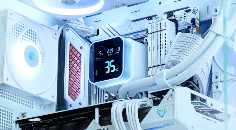 Система водяного охолодження DeepCool LQ360 Ultra ARGB WH (R-LQ360-WHASMC-G-1)