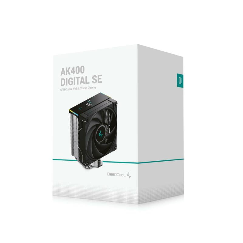 Кулер процесорний DeepCool AK400 Digital SE Black (R-AK400-BKADMN-GJD)