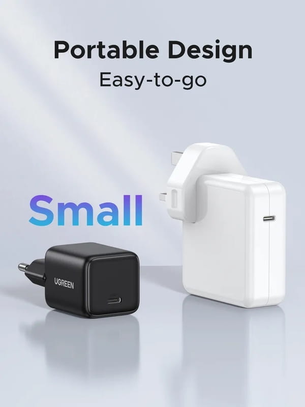 Зарядное устройство Ugreen X512 1xUSB 20W (USB-C) Black (55553)