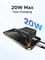Фото - Зарядное устройство Ugreen X512 1xUSB 20W (USB-C) Black (55553) | click.ua
