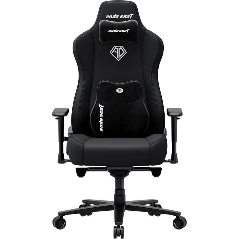 Крісло для геймерів Anda Seat Novis Plus Size XL Fabric Black (AD23YC-XL-01-B-F-B04)
