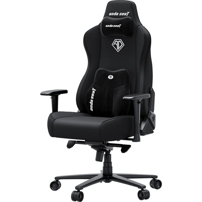 Крісло для геймерів Anda Seat Novis Plus Size XL Fabric Black (AD23YC-XL-01-B-F-B04)