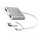 Фото - Адаптер J5create USB-C/A - 2 HDMI (M/F), Silver (JCA365-N) | click.ua