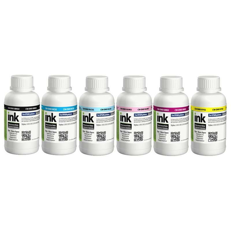 Комплект чернил ColorWay EPSON L800/810/850 BK/С/LC/LM/M/Y (CW-EW810SET02) 6*200г