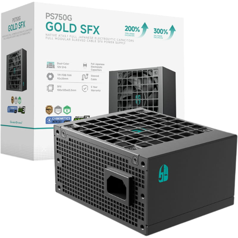 Блок живлення DeepCool GamerStorm PS750G 750W (R-PS750G-FE0B-JGEU)