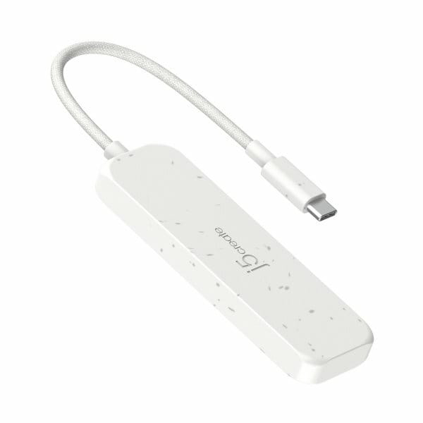 USB-хаб J5create 4 USB-A White (JCH341EW-N)
