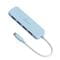 Фото - USB-хаб J5create 4 USB-A Cyan (JCH341EC-N) | click.ua