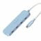 Фото - USB-хаб J5create 4 USB-C Cyan (JCH345EC-N) | click.ua