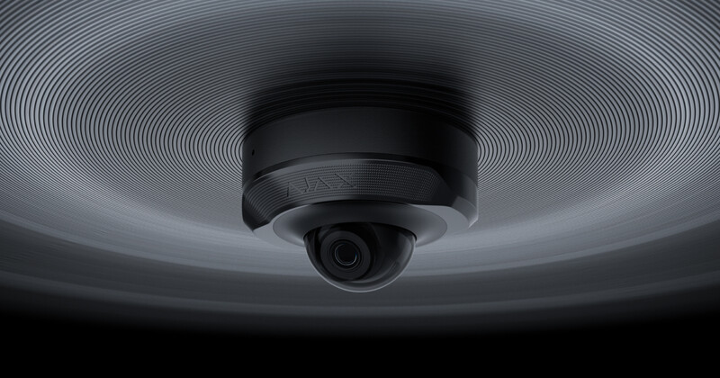 IP-камера Ajax DomeCam Mini (8EU) ASP Black 5МП (2.8мм)