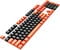 Фото - Набор кейкапов Dark Project PBT KS-43 ENG/RU/UA Black/Orange (DP-KS-0043) | click.ua