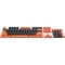 Фото - Набор кейкапов Dark Project PBT KS-43 ENG/RU/UA Black/Orange (DP-KS-0043) | click.ua