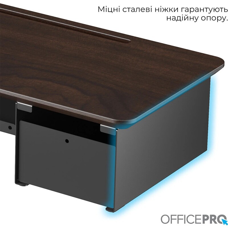 Підставка для монітора OfficePro MR161DW Dark Wood/Black