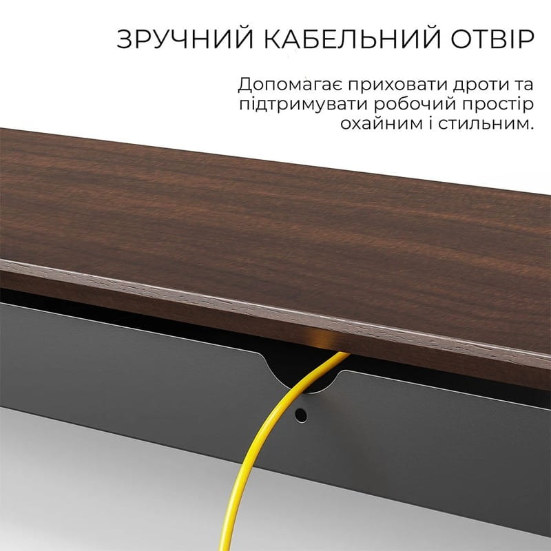 Підставка для монітора OfficePro MR145DW Dark Wood/Black
