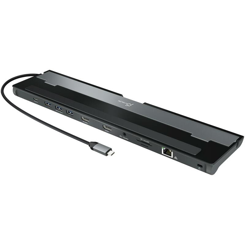 Док-станція J5create USB-C 10-в-1 (JCD542-N)