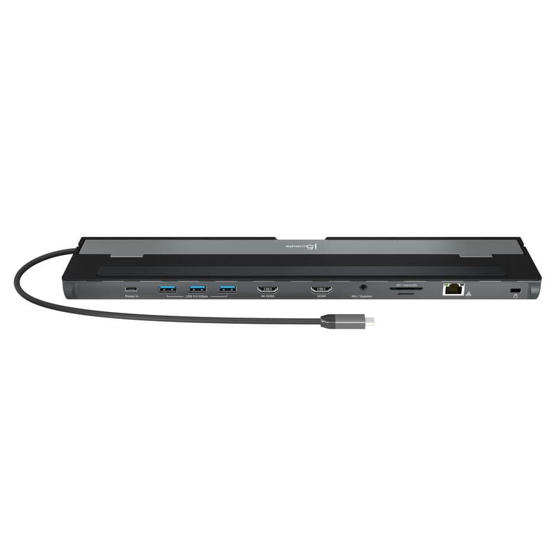 Док-станція J5create USB-C 10-в-1 (JCD542-N)