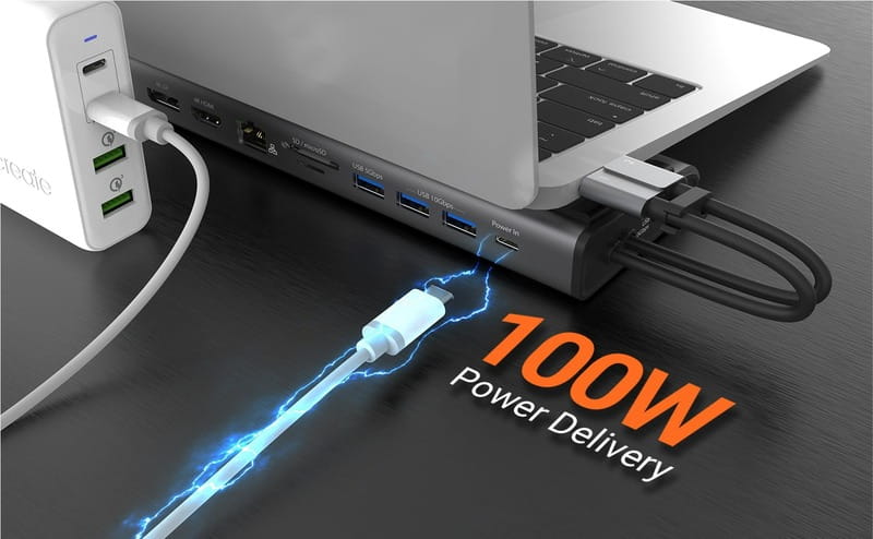 Док-станція J5create USB-C 12-в-1 (JCD552-N)