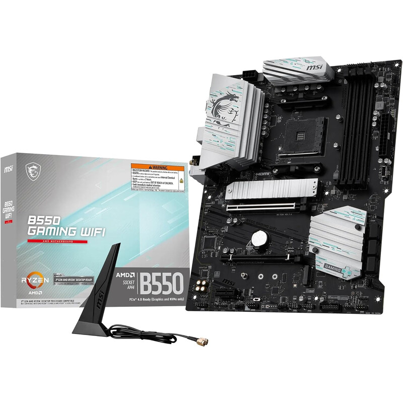 Материнська плата MSI B550 Gaming WiFi Socket AM4