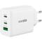 Фото - Мережевий зарядний пристрій J5create GaN USB-C 65W White (JUP3365E-EN) | click.ua