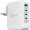 Фото - Сетевое зарядное устройство J5create GaN USB-C 130W White (JUP43130E-EN) | click.ua