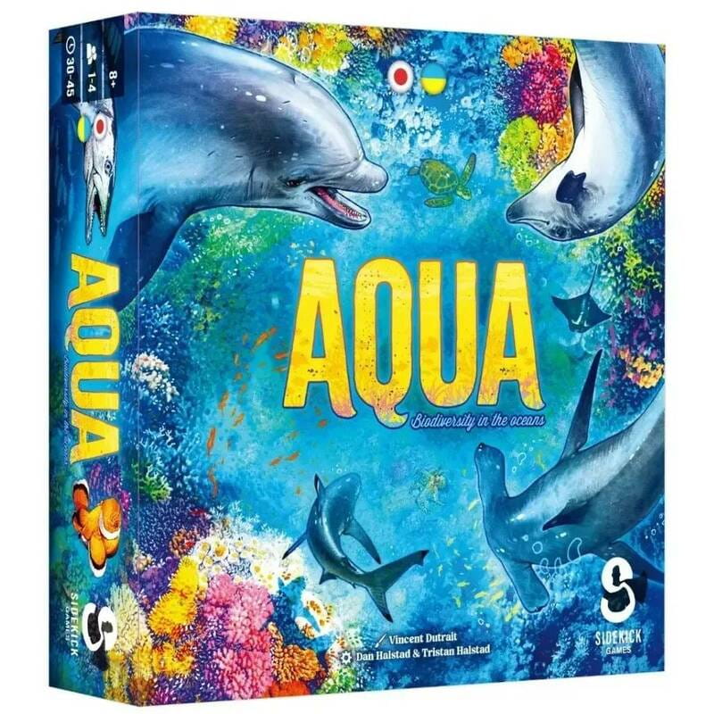Настільна гра Lord of Boards Aqua Океанське біорізноманіття (LOB2331UA)