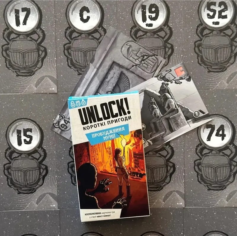 Настільна гра Lord of Boards Unlock! Короткі пригоди. Пробудження мумії (LOB2349UA)