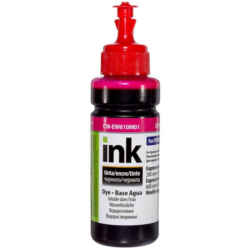 Чернила ColorWay EPSON XP103/600 (Magenta) (CW-EW610M01) 100мл