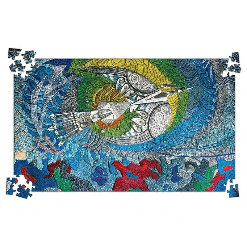 Пазл дерев`яний UkrainianPuzzles Боривітер. Алла Горська