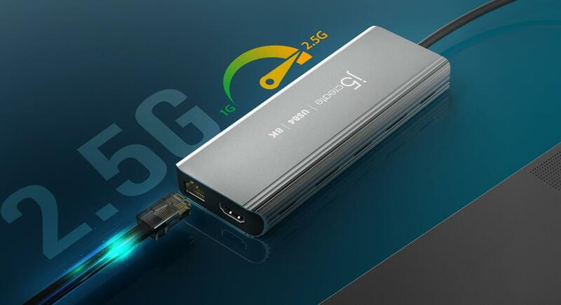 USB-хаб J5create USB-C 6-в-1 Grey (JCD403-N)
