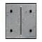 Фото - Центральная кнопка Ajax CenterButton (1-gang/2-way) Ivory | click.ua