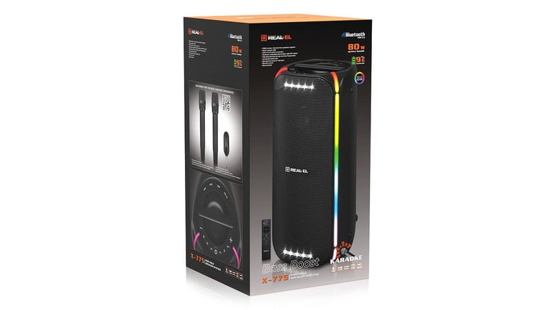 Акустическая система REAL-EL X-775 Black