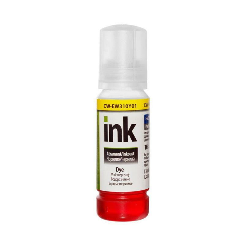 Чернила ColorWay Epson L-3100/3110/3150/3151 (Yellow) (CW-EW310Y01) 70мл