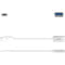 Фото - Адаптер J5create USB-C - USB (M/F), 0.1 м, White (JUCX05-N) | click.ua