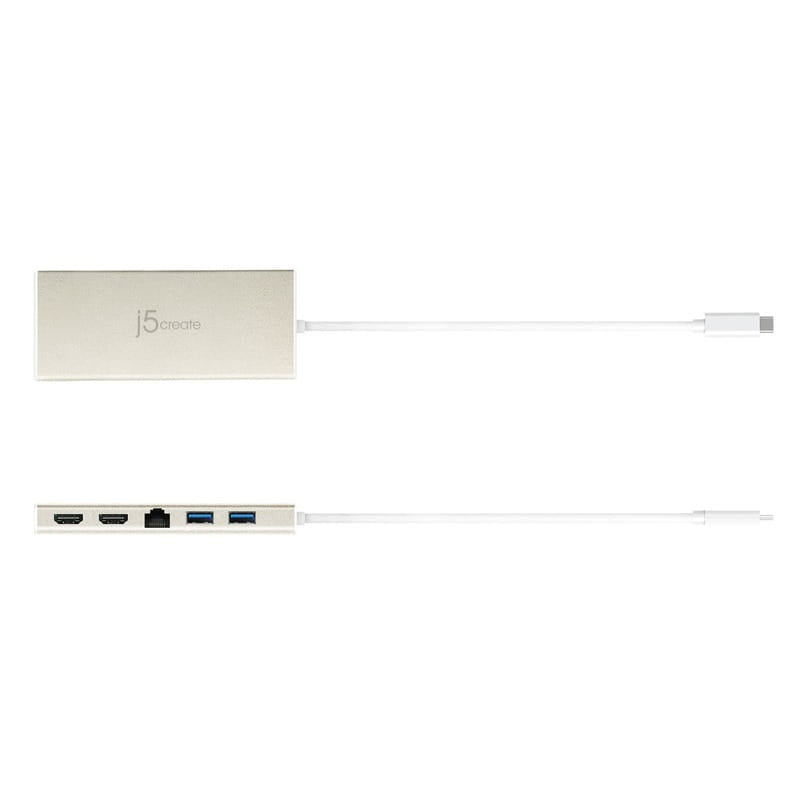 Док-станція J5create USB-C 6-в-1 (JCD381-N)