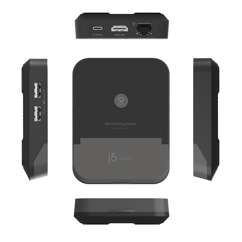 Док-станція J5create для Nintendo Switch (JCD620-N)