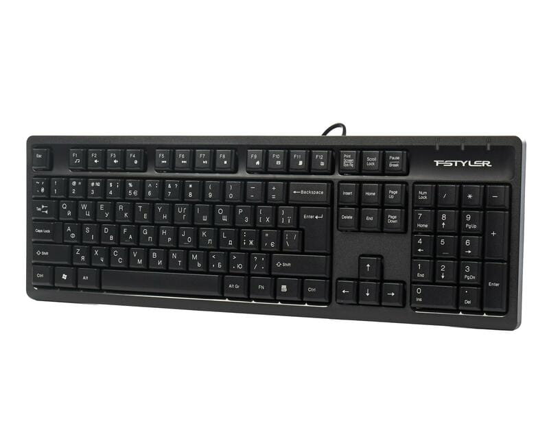 Клавіатура A4Tech FK12 Black